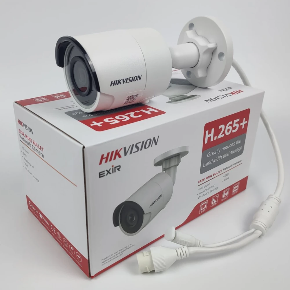 Оригинальный Hikvision DS 2CD2083G0 I заменить 2CD2085FWD 4K 8Mp наблюдения H265 POE ИК CCTV WDR (широкий