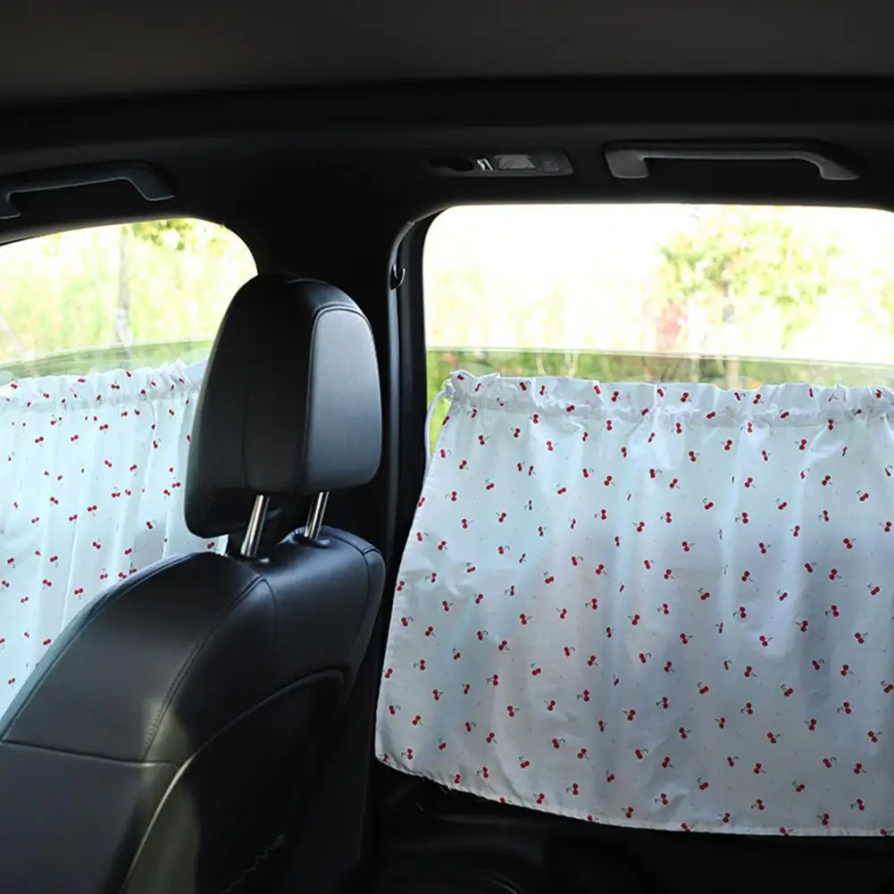 

Car Curtain Sunshade Suspension Type Rear Side Window Curtain Film Car Sunshade Visor Heat Shield UV Protection For Baby Kid