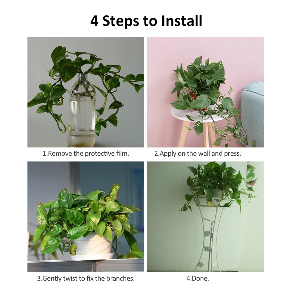

Invisible Wall Rattan Clamp Clips Vine Climbing Sticky Hook Rattan Fixed Clip Bracket 10pcs/20pcs/50pcs Gardening Ornaments Tool
