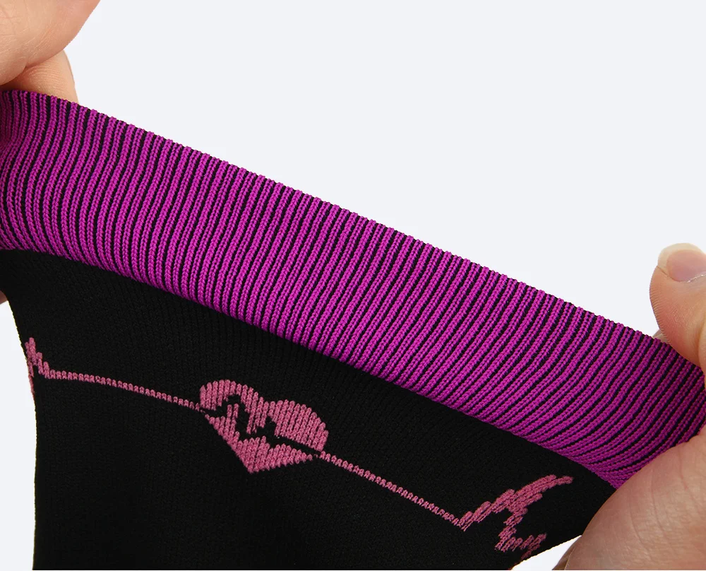 Носки компрессионные женские до колена носки для бега и занятий спортом против