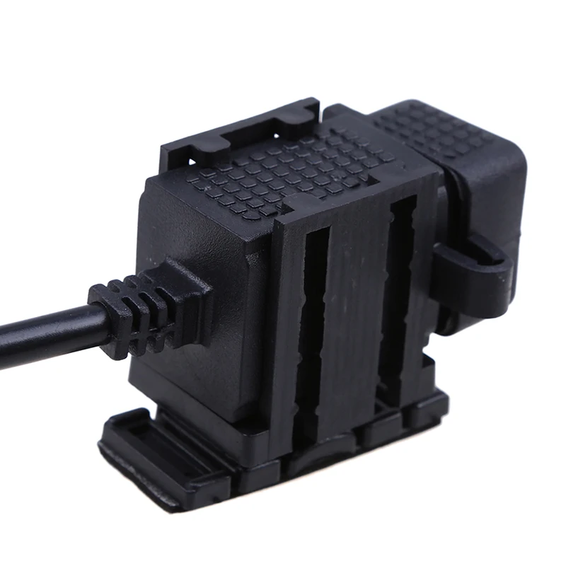 POSSBAY Universal Motorcycle USB Charger Adapter Electric Bike Handlebar Power Supply Port Socket for Phone GPS MP4 Truck Boats |