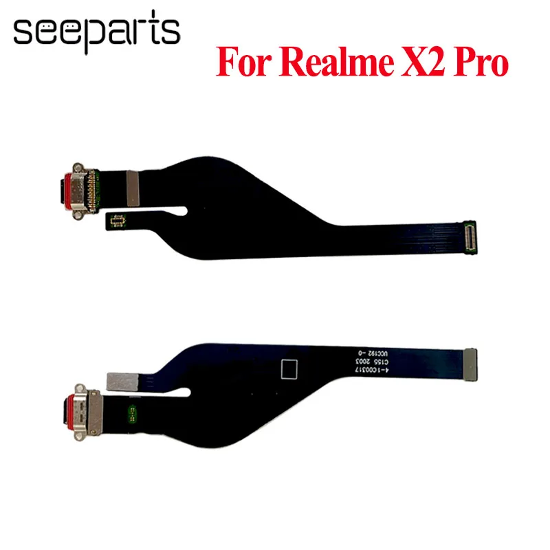 

100% Tested X2 Pro Charging Port PCB Board USB Charge Dock Connector Flex Cable For Oppo Realme X2 Pro