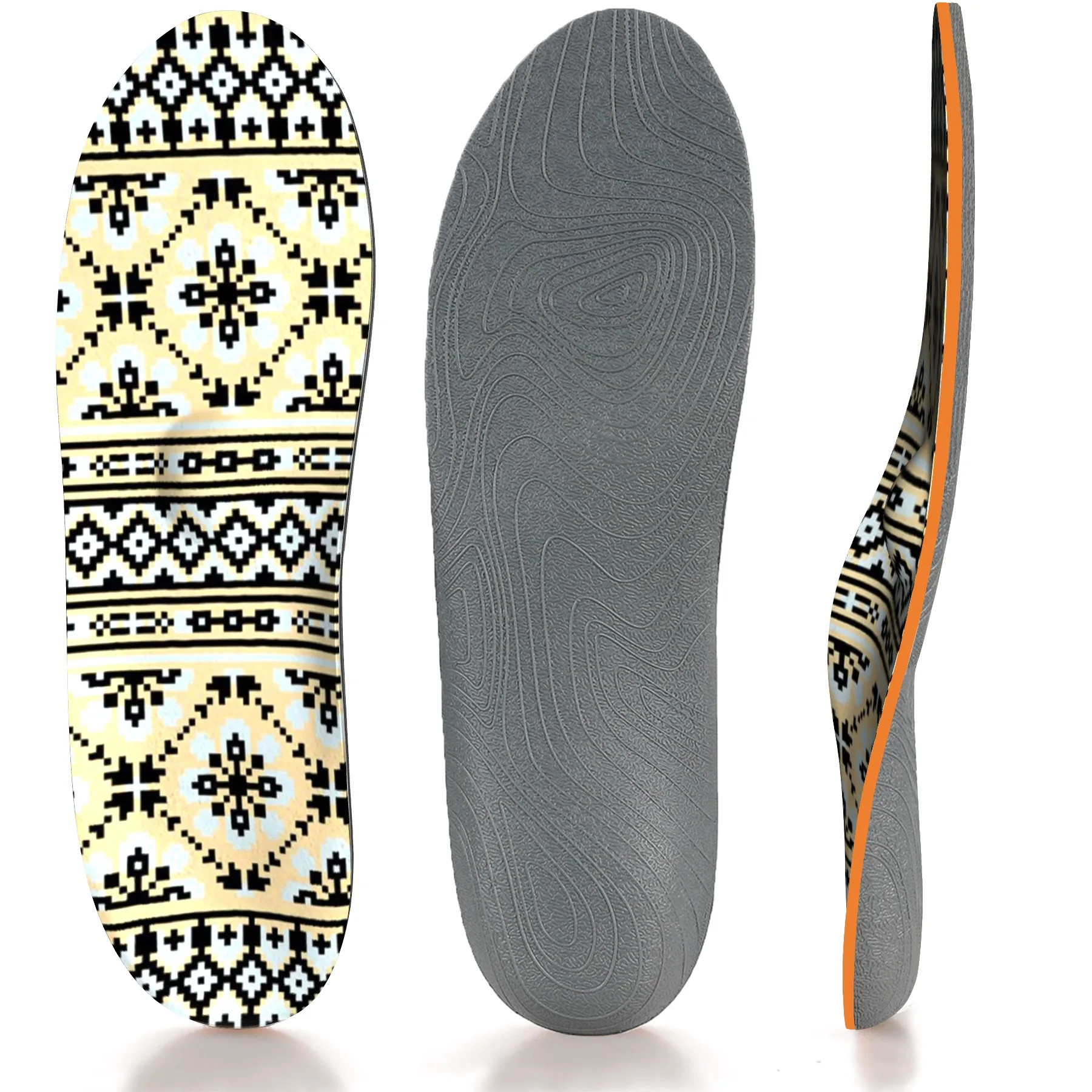 

Стельки с высокой поддерживающей стелькой, Защита ног, индивидуальные стельки для бега, мужская обувь