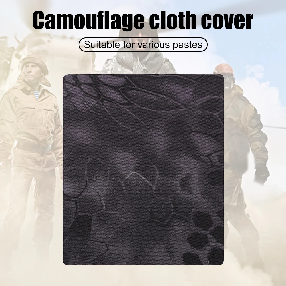 Hunting Camo Stealth Tape Tactical Silencer Protection Self-Adhesive Non-Woven Camouflage Patch Sniper Cloth Cover Wrap | Спорт и