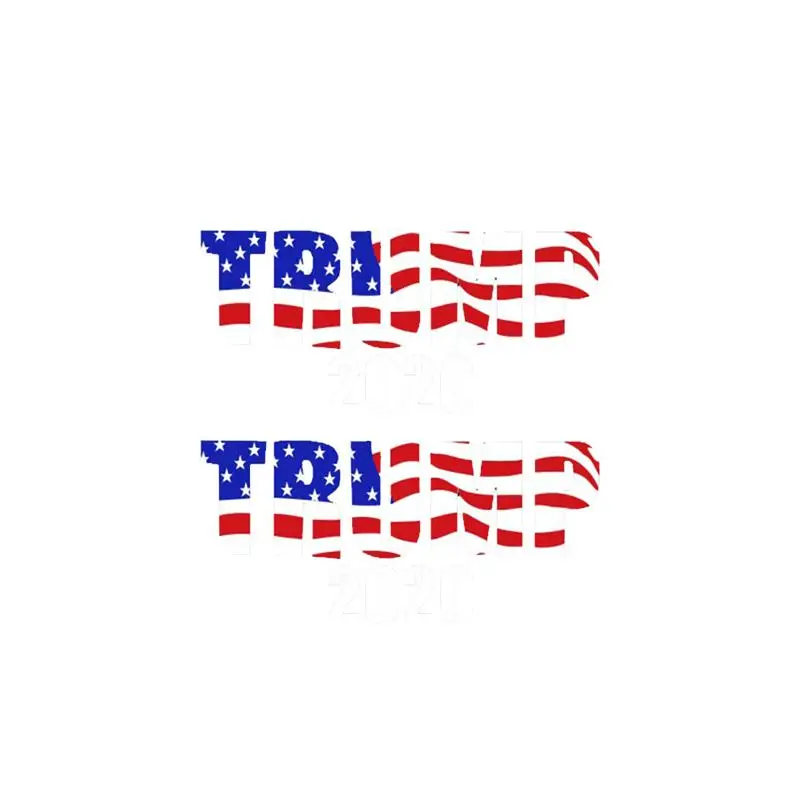 2 шт. Креативный дизайн Trump 2020 наклейка для автомобиля США президентских выборов