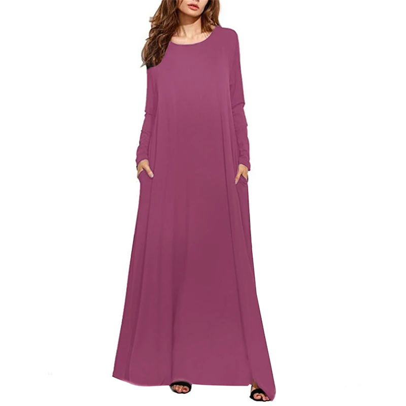 Весна 2020 женское однотонное платье-рубашка Повседневное платье с длинным