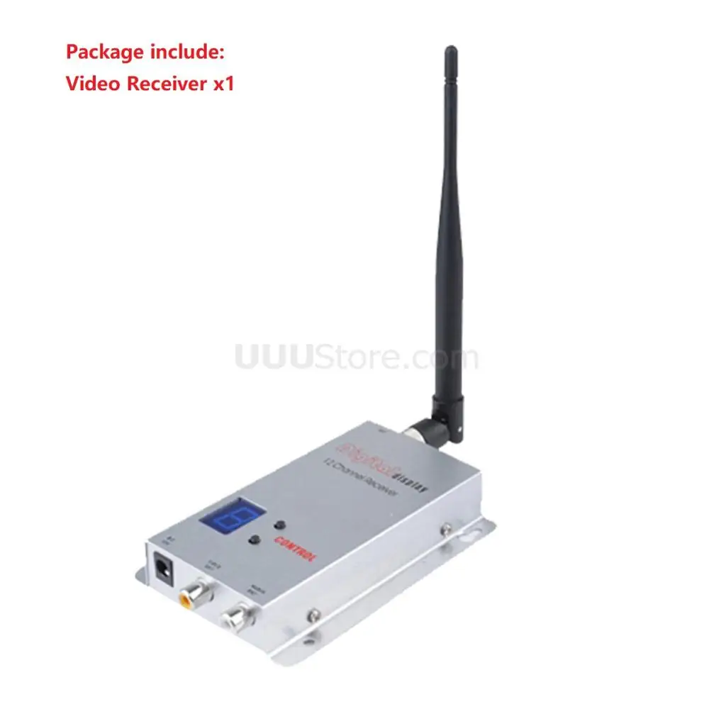 Single receiver 1,2 Ghz/1.3Ghz100mw беспроводной аудио видео приемопередатчик и приемник TX/RX комбо для FPV - Цвет: Single receiver