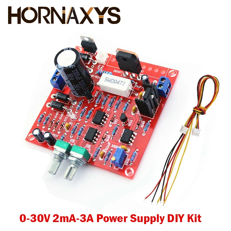 Регулируемый источник питания постоянного тока 0-30 в 2 мА-3 А комплект для сборки