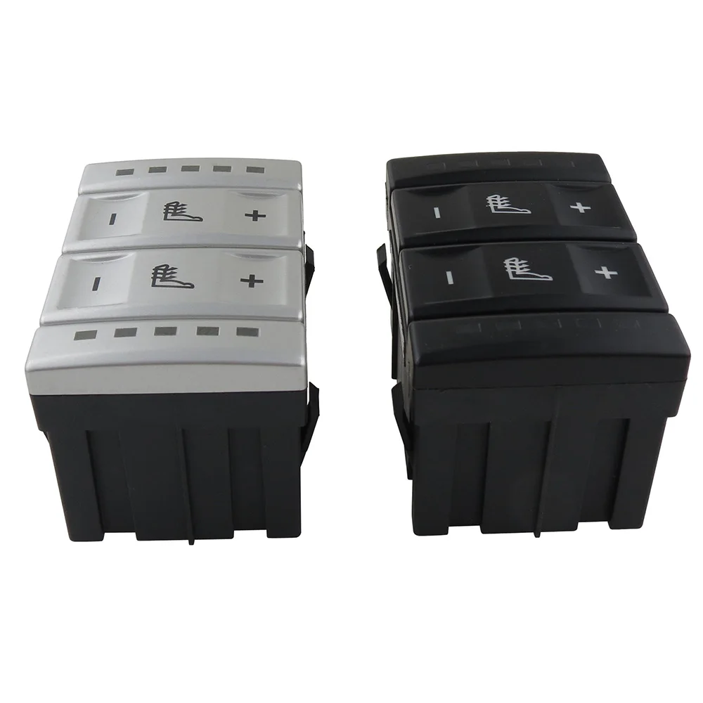 

Серебристый, черный сидение с подогревом кнопка электрический подогрев сидений Swiitch 6M2T-19K314-AC BS7T-19K314-AB для Ford Mondeo MK3 MK4 S-Max