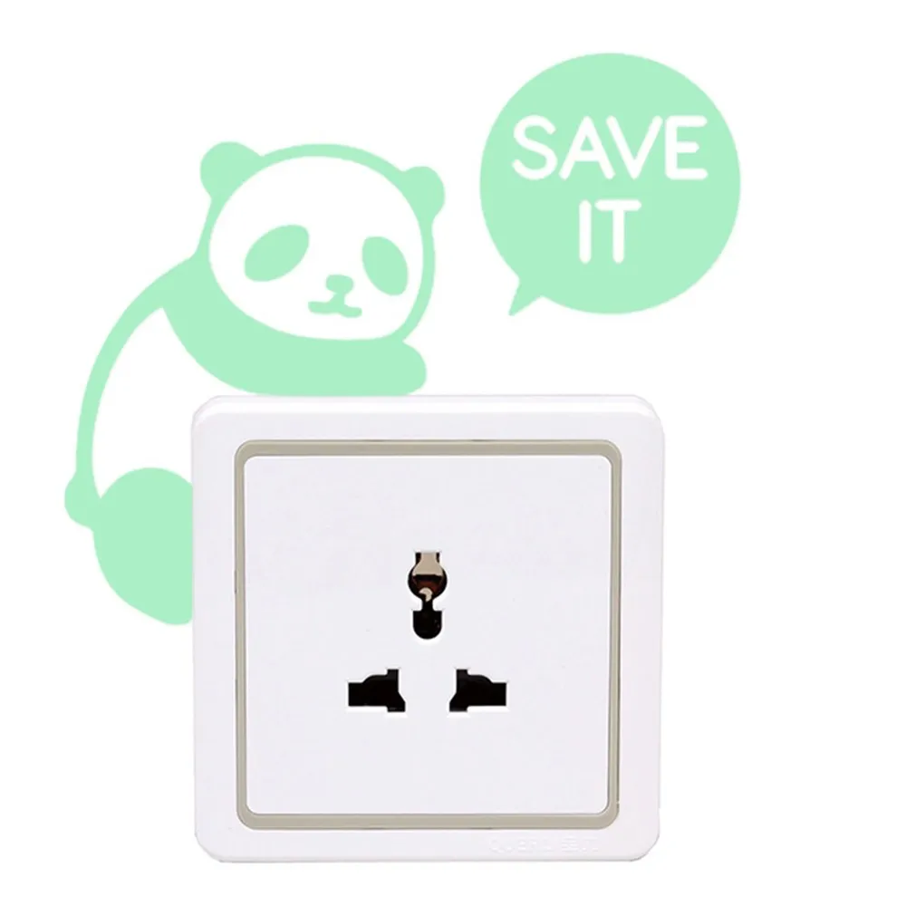 Милая маленькая панда светится в темноте наклейки на стене обои анти шок