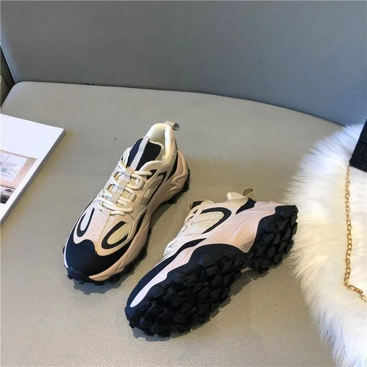 

Women Casual Shoes Breathable Air Mesh Trend Woman Fashion Sneakers 2021 Spring/Autumn New Women Sneakers White Shoes