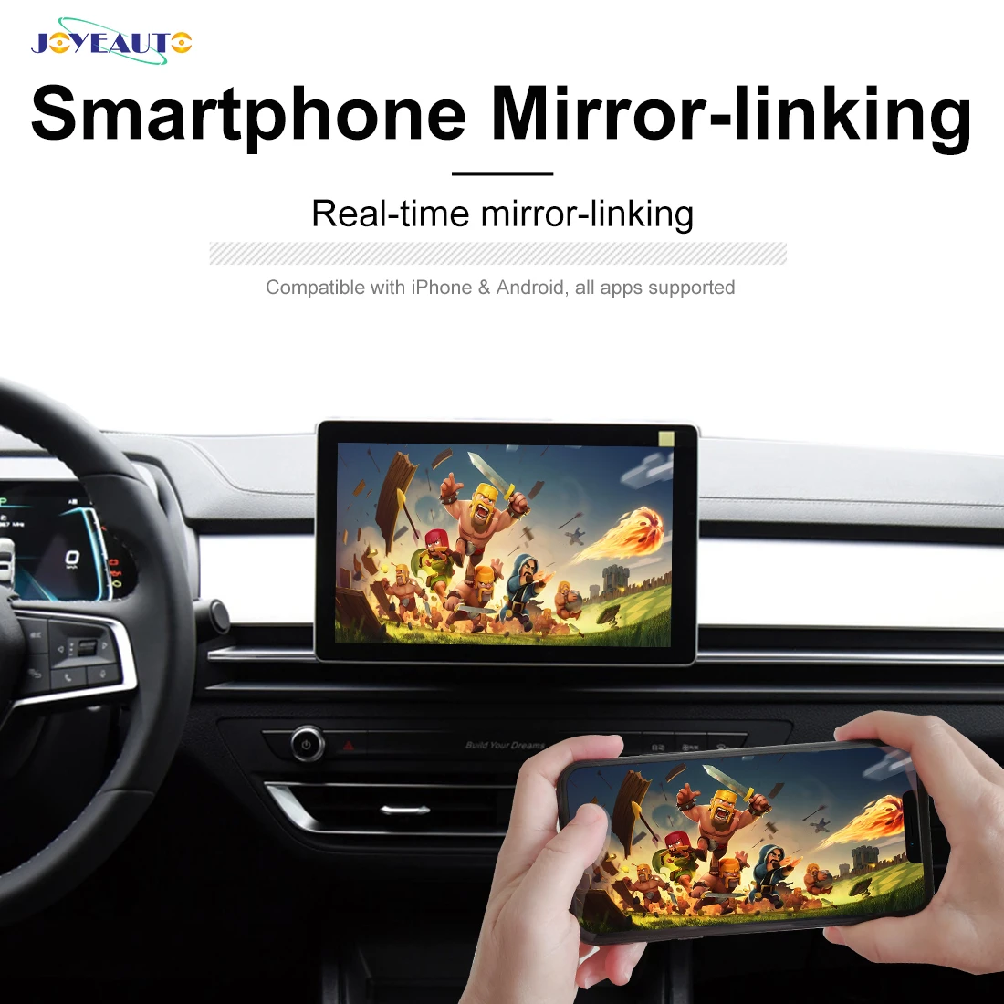 JoyeAuto Upgrade USB Dongle Android автомобильный головный блок беспроводной Apple Carplay