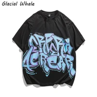 glacialwhale mens t shirt men 2021 summer new hip hop t shirts japanese streetwear harajuku plus size oversized t shirt for men