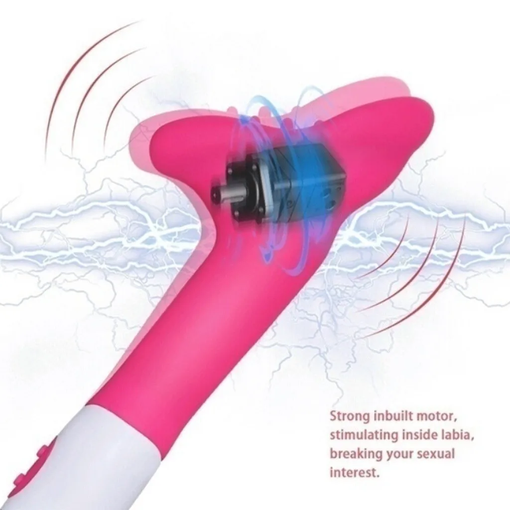 12 частотный двухсторонний женский вибратор водонепроницаемый перезаряжаемый