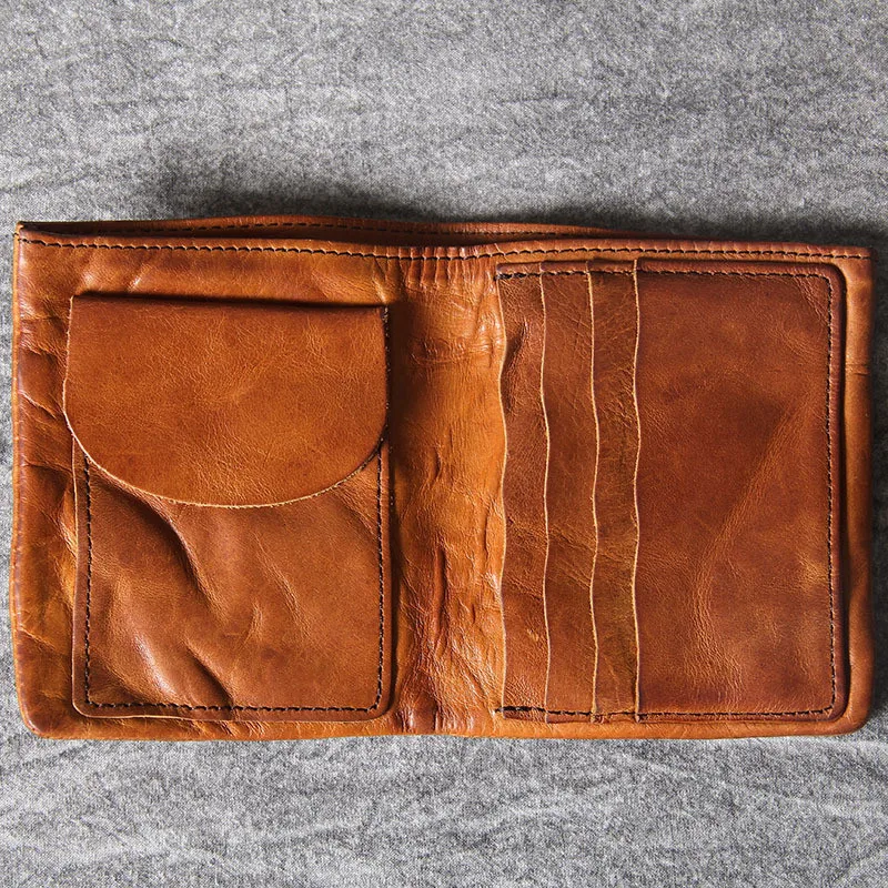 PNDME модный винтажный роскошный мужской женский маленький кошелек из натуральной
