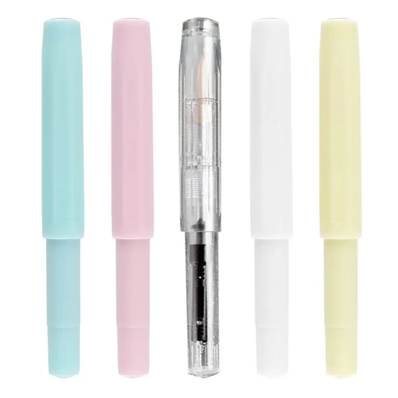 Пластиковая карманная деловая перьевая ручка для путешествий авторучки