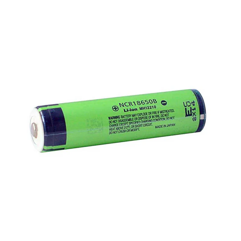 Литиевая аккумуляторная батарея Panasonic NCR18650B 100% в 3 7 18650 мАч для вентилятора