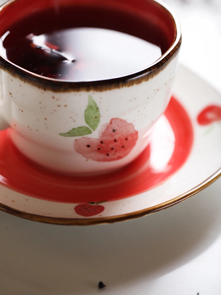 Высококачественная керамическая кофейная чашка ручной работы креативная