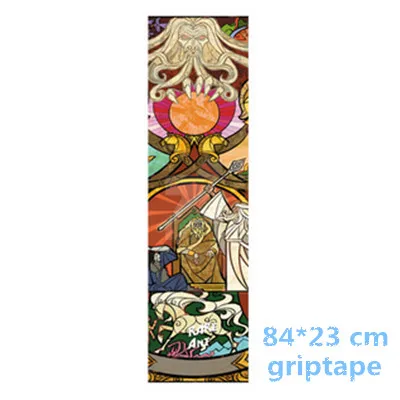 84 см скейтборд ручка лента 84x23 см gritape Песочная бумага - Цвет: griptape 84cm