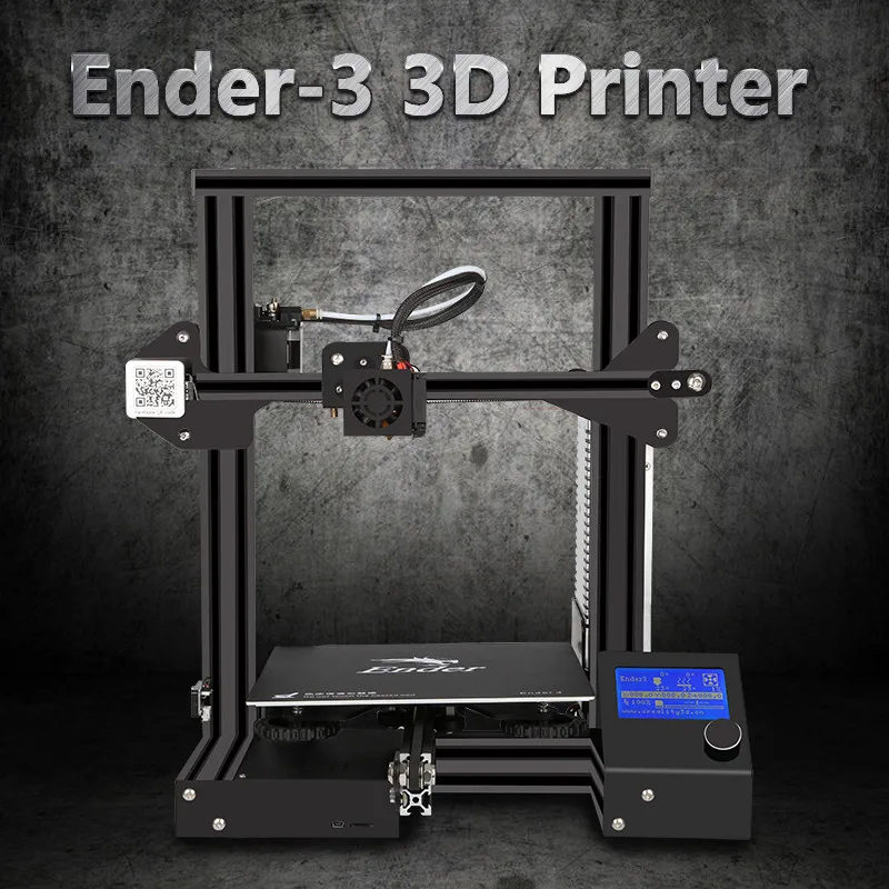 Новый модный экономический DIY 3D принтер Creality Ender-3/3Pro/3X с 3 насадками/2PLA/силиконовые
