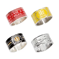 portable cigar ring gold plated 925 sterling silver ring fashion jewelry cigarette travel stand tobacco smoking tool for cohiba