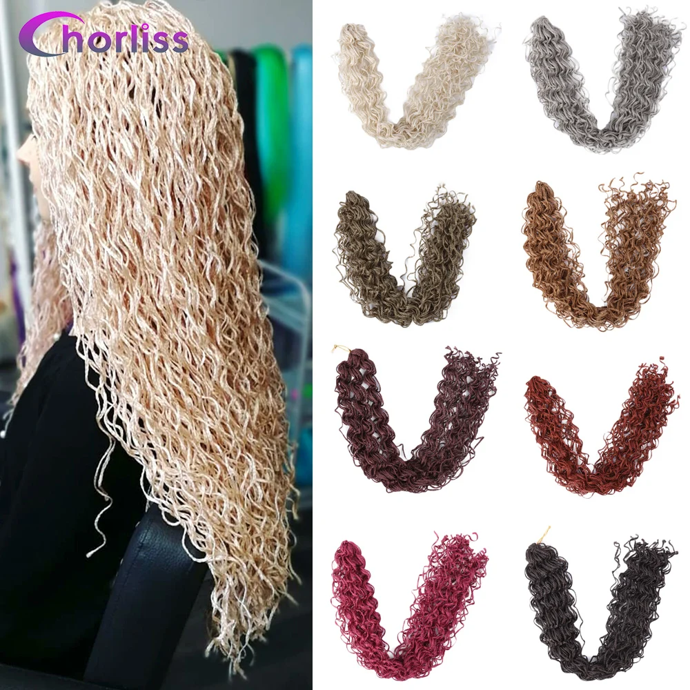 Название продукта: Chorliss блондинка Зизи косы крючком коробка Синтетические пряди