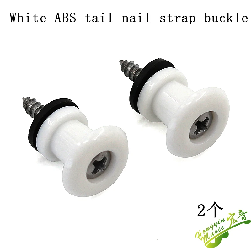 abdeckung mushroom flache kopf metall abs gitarre schwanz nagel strap schnalle taste elektrische gitarre strap nagel voll set free global shipping