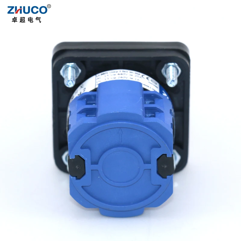 ZHUCO SZW26/LW26-20 20A 660V OFF-ON двухполюсный двухпозиционный 64x64 48x48 мм панель Ручной