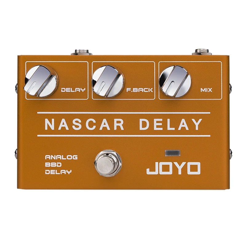 JOYO NASCAR Analog Delay Pedal Guitar Processor Classic BBD Vintage Delay Effect for Electric Guitar Parts Musical Instrument