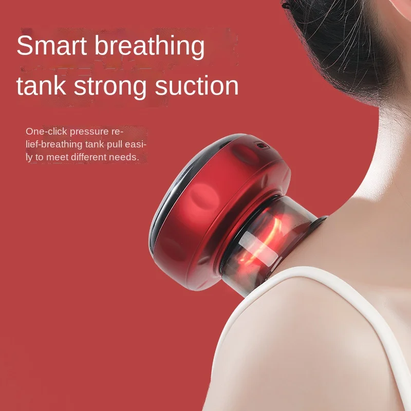 

Electric Intelligent Cupping Massager Body Suction Meridian Dredging Massage Instrument Relaxing Body Massage Decompression