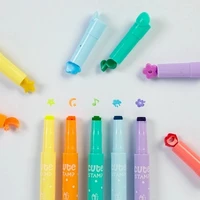 cute shape fashion creative candy colors highlighter 10pcs free shipping