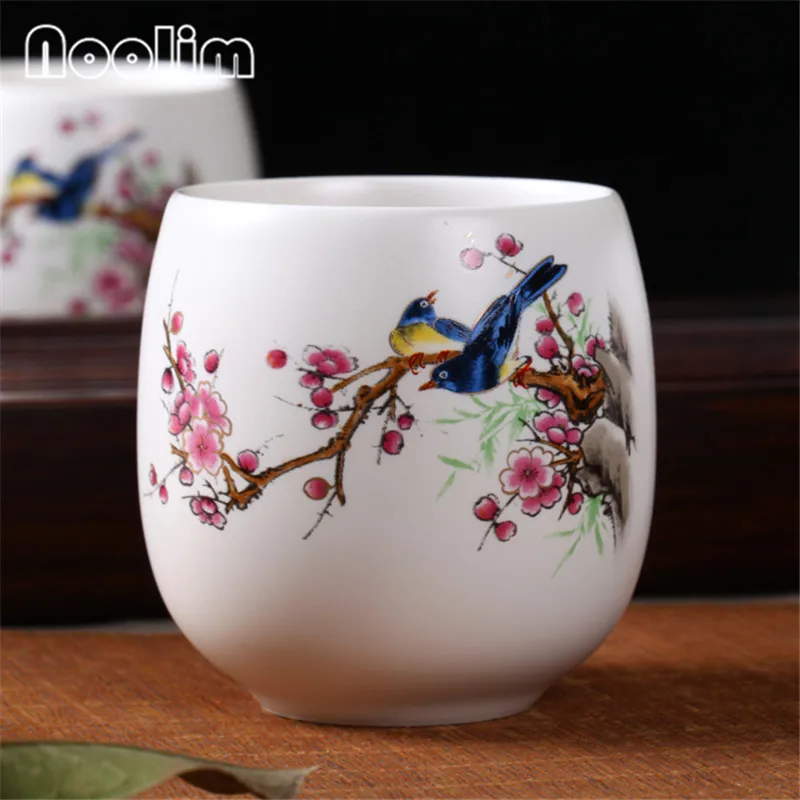 Высококачественный набор чайных чашек Цзиндэчжэнь кунг фу дорожные китайские