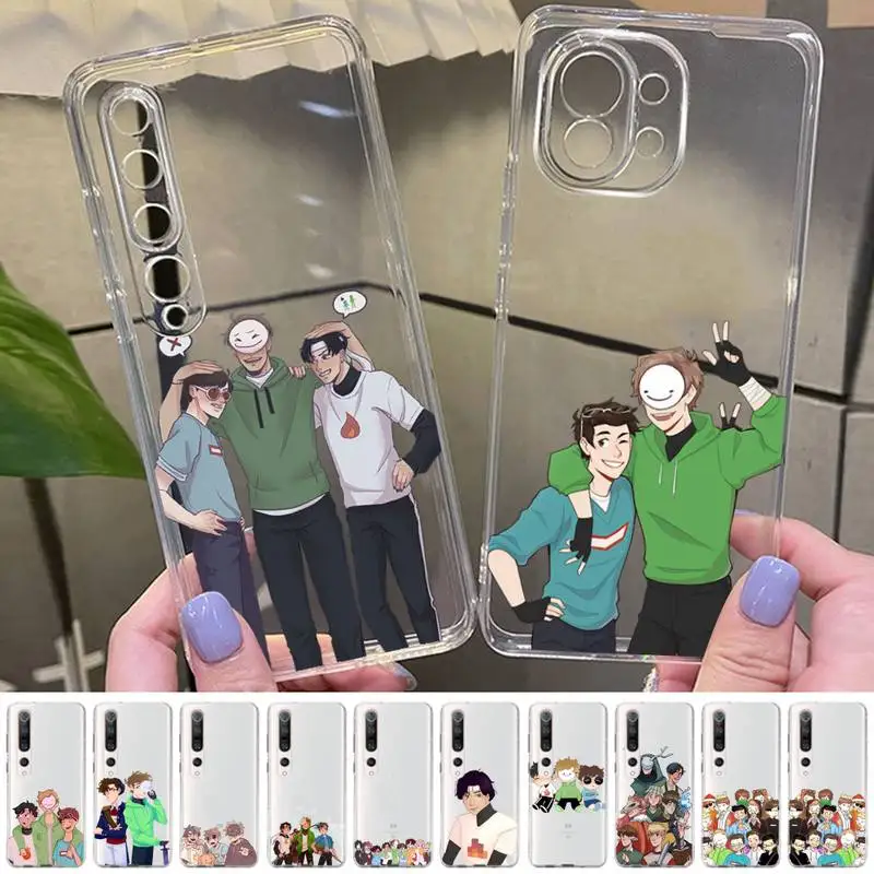 

Dream Smp Phone Case For Redmi Note 5 7 8 9 10 A K20 pro max lite for Xiaomi 10pro 10T