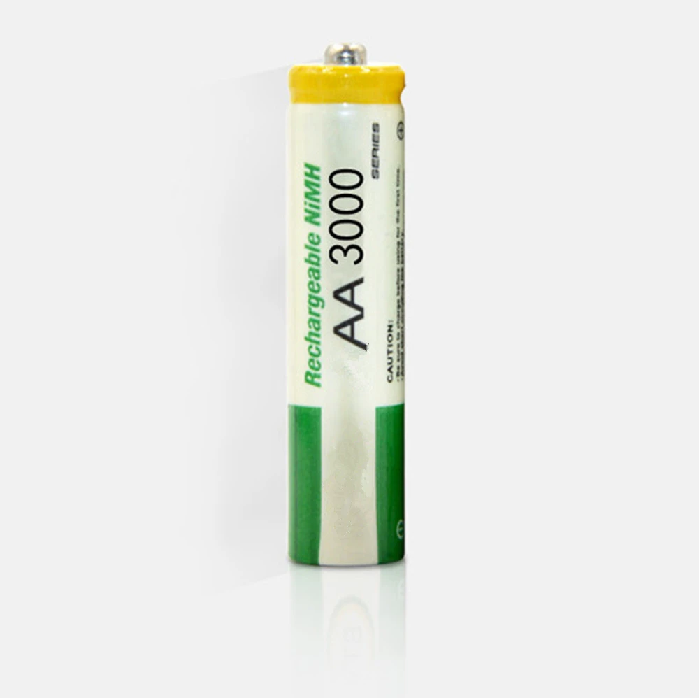 1psc/lot1.2V AA перезаряжаемая батарея высокой мощности детская игрушка 3000mAh Ni MH