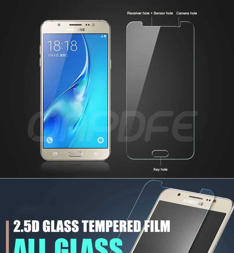 9H Защитное стекло для samsung Galaxy J7 J5 J3 протектор экрана J8 J2 J4 J6 Plus Закаленное стекло пленка чехол