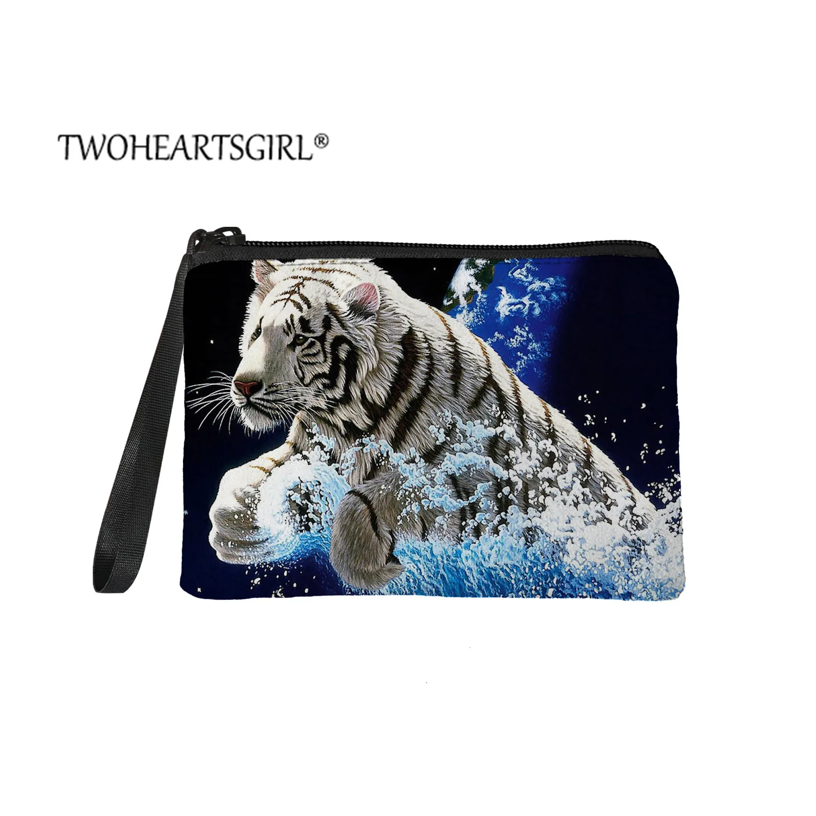 

Tiger Design Wallets Fashion Short Boys Coin Purse Casual Soft Money Bag Men Animal Lion Coin Pocket Male Wallets Card Holder