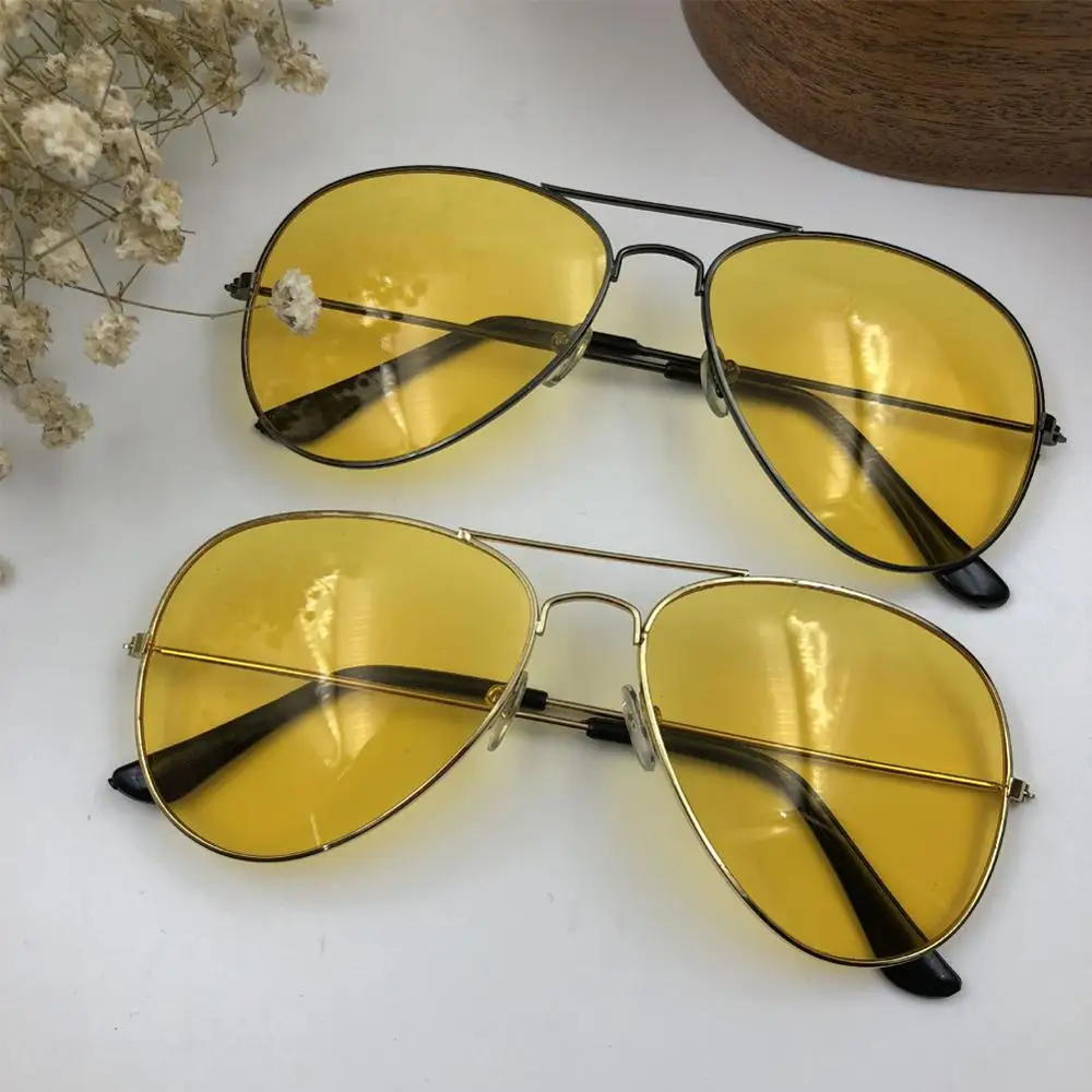 

Anti-glare Polarizer Sunglasses Copper Alloy Car Drivers Night Vision Goggles Polarized Driving Glasses Auto Accessories