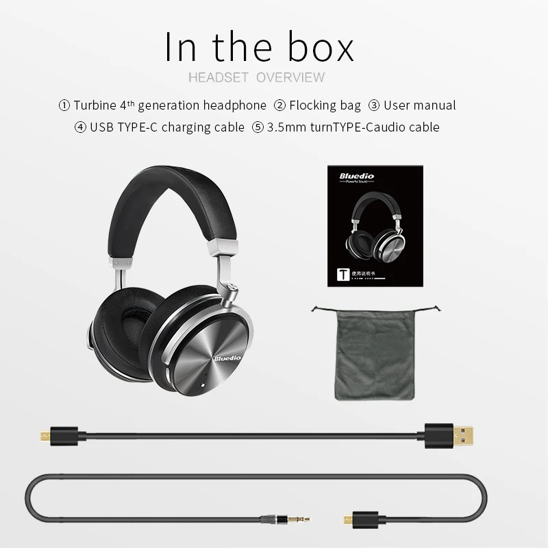 Bluedio T4 Оригинальные портативные беспроводные наушники bluetooth-гарнитура с микрофоном для IPhone HTC Samsung Xiaomi наушники