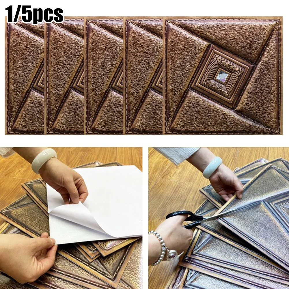 

3D SelfAdhesives Kitchen Wall Tiles Stickers Bathroom Mosaic Stickers Peel Kitchen Bathroom Tiles Wall Grass Sticker Home Decor