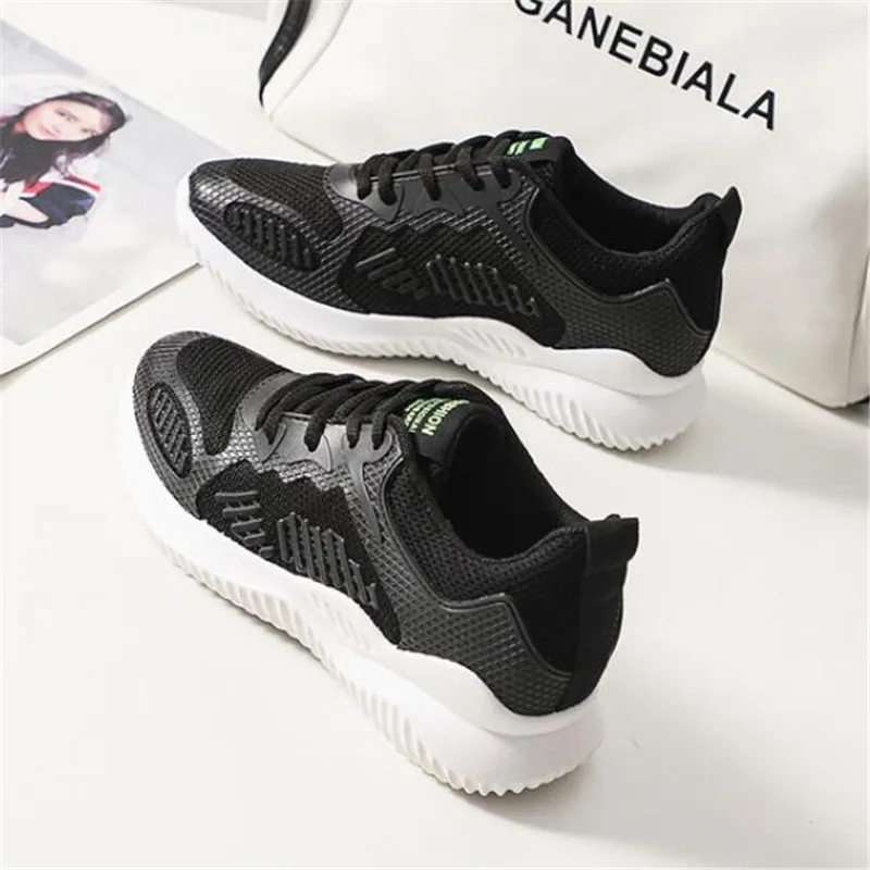

New designer women's mesh casual shoes breathable and comfortable sneakers women's shoes tenis feminino platform sneakers