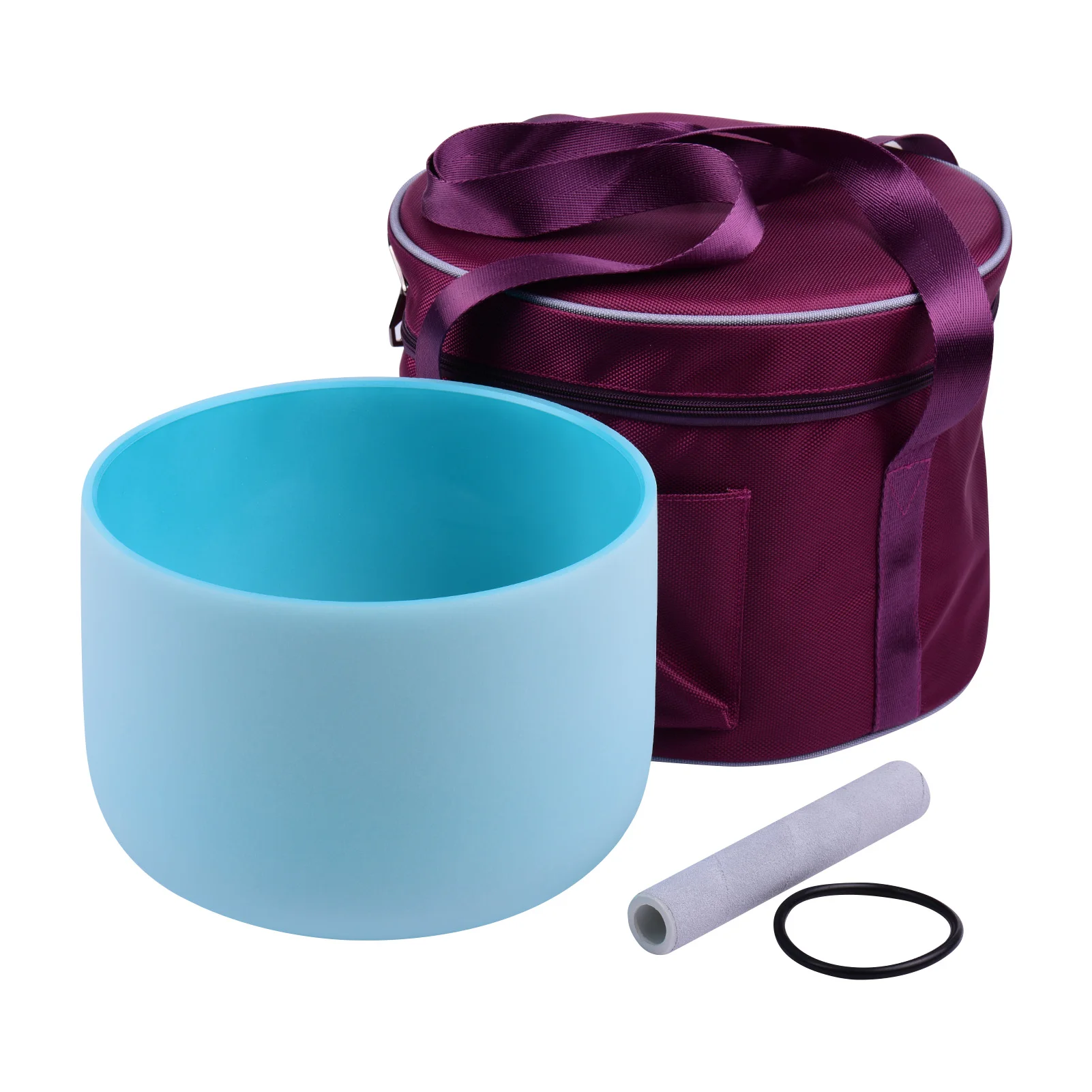 

Muslady 10 Inch Crystal Singing Bowl G Note with Mallet Rubber O-Ring Storage Bag for Musical Healing Meditation Yoga