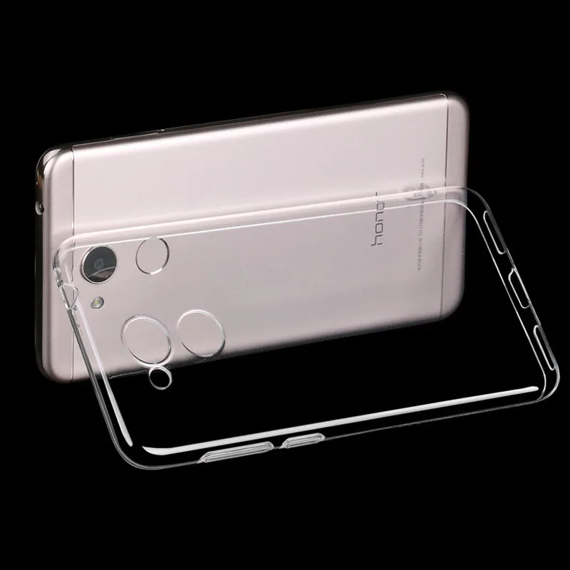Мягкий прозрачный чехол для honor 6c pro JMM-L22 тонкий термопластичный полиуретан
