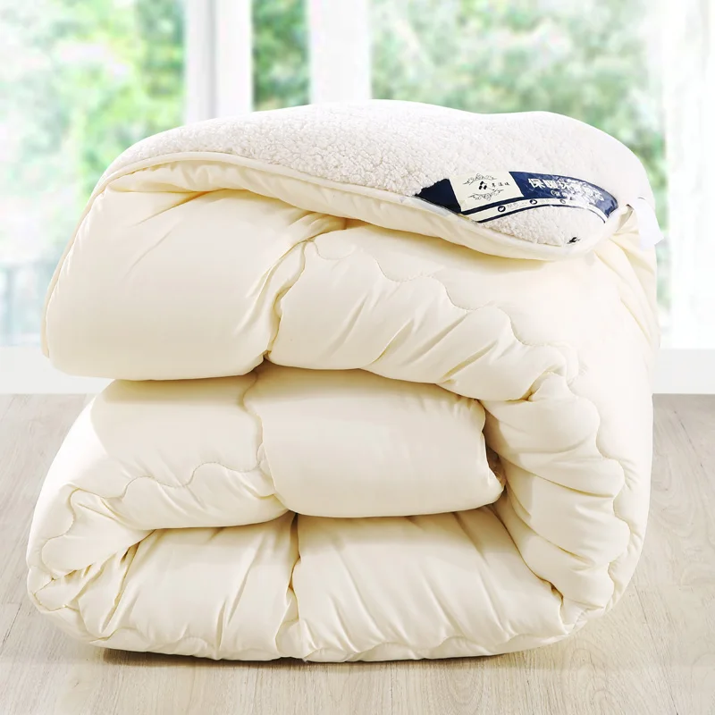 Теплое зимнее шерстяное одеяло Camelhair|duvet down|king queen sizequeen size |
