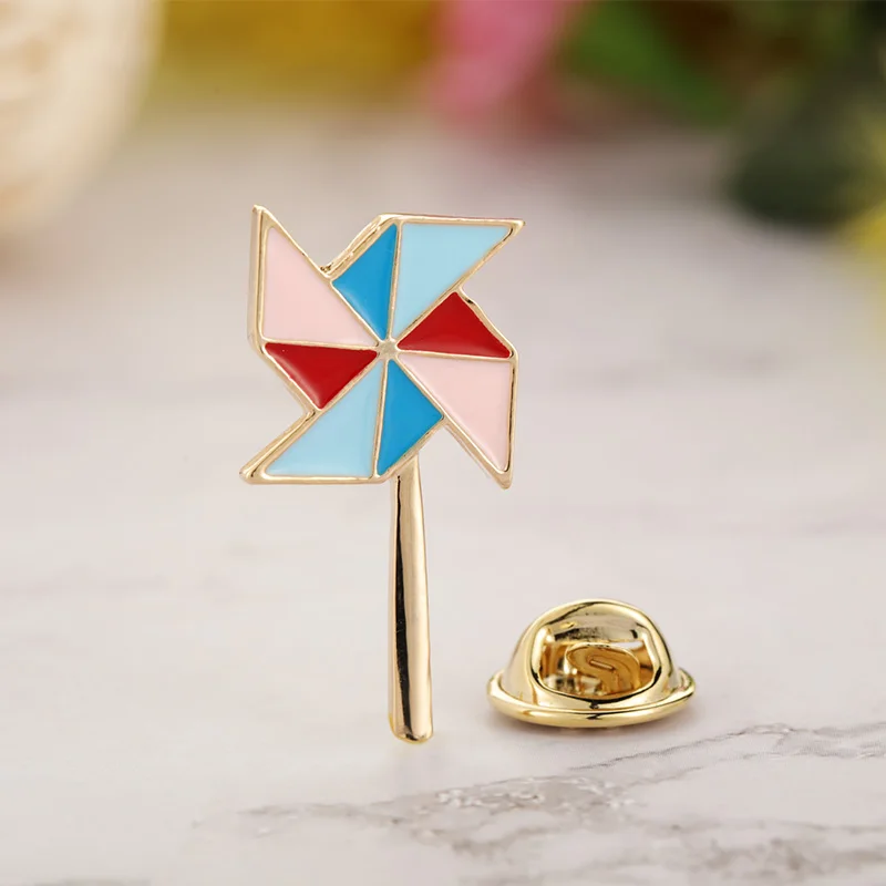 Blucome повседневные маленькие булавки эмалированные броши сплав ювелирные изделия