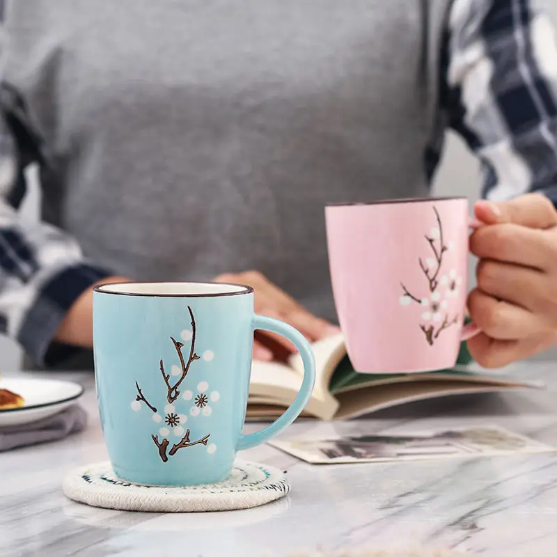 4/6 шт. керамическая кружка для кофе и завтрака | Дом сад