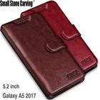Магнитный чехол для Samsung Galaxy A5 2017, чехол 5,2 дюйма, кожаный флип-чехол для телефона Samsung Galaxy A5 2017 A520 A520F, флип-чехол для телефона