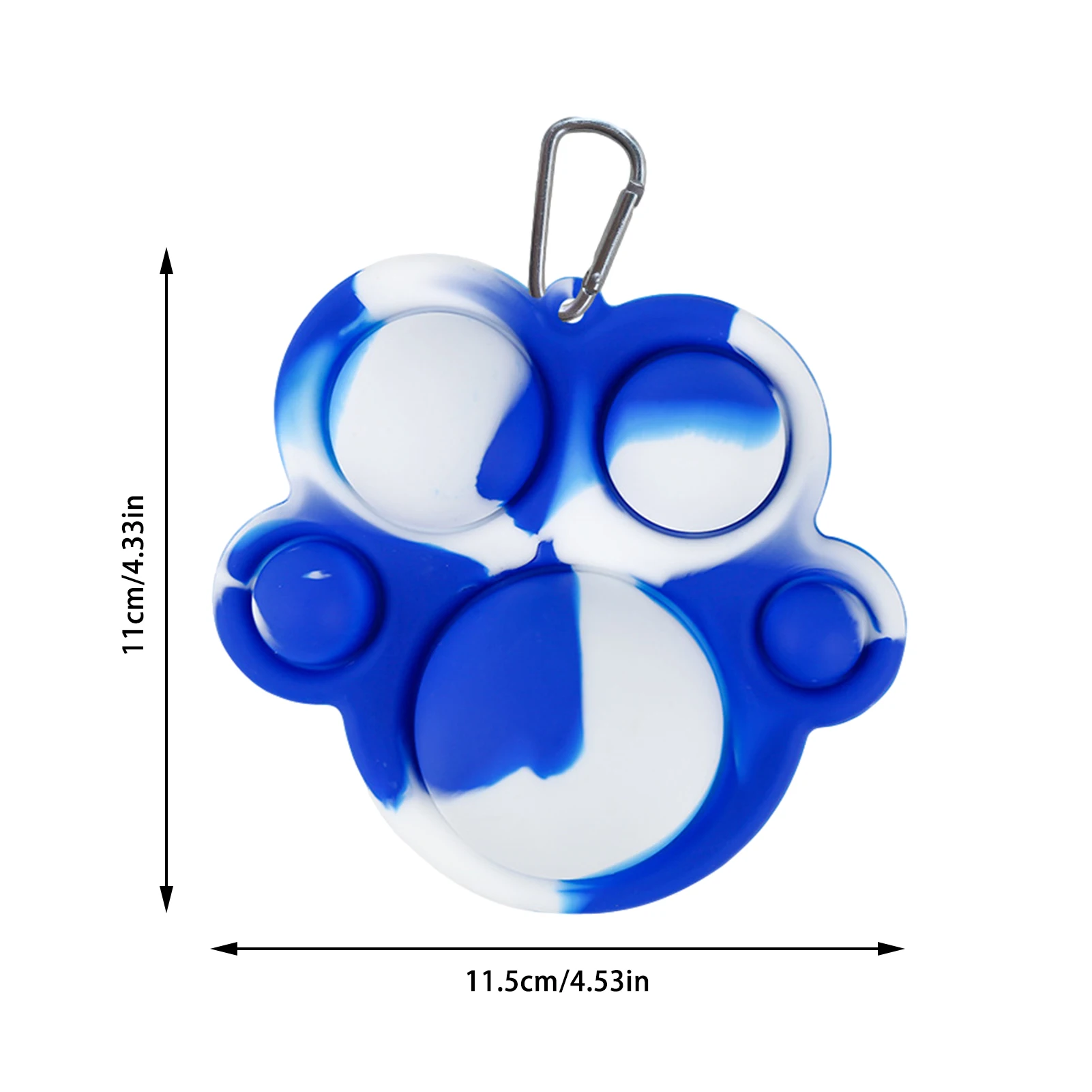 

New Push Bubble Fidget Antistress Toys Adult Kids Keychain Pop Fidget Sensory Toy Autism Special Needs Stress Reliever For Kids