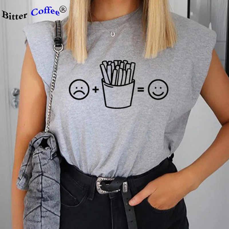 Летняя новая модная футболка без рукавов с забавными буквами Tumblr для девочек