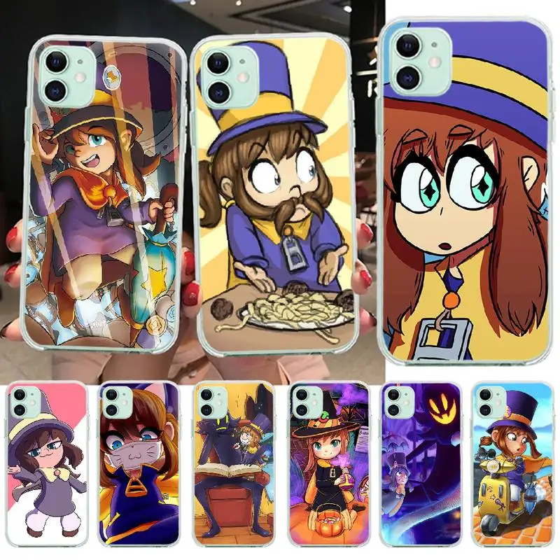 

PENGHUWAN A Hat in Time Custom Photo Soft Phone Case for iPhone 11 pro XS MAX 8 7 6 6S Plus X 5S SE XR cover