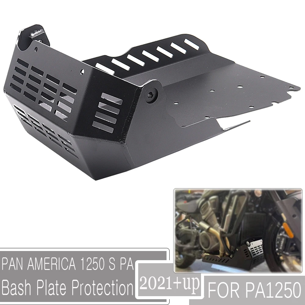 

New Motorcycle Skid Plate Belly Pan Engine Bash Plate Protection FOR PAN AMERICA 1250 S PA1250 PANAMERICA1250 2021 2022